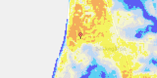 Ekstrem regn på Strandvej 79