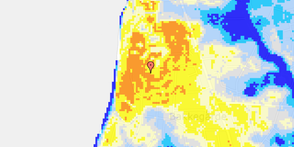 Ekstrem regn på Strandvej 110