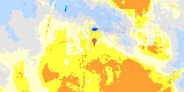 Ekstrem regn på Søndervangen 4