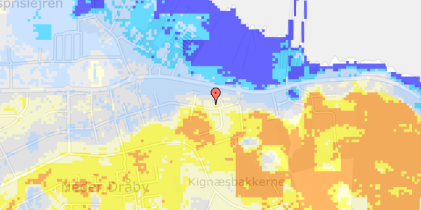 Ekstrem regn på Thyrasvej 12