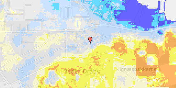 Ekstrem regn på Thyrasvej 57