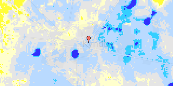 Ekstrem regn på Toftegaardsvej 1