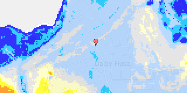 Ekstrem regn på Toftegaardsvej 122