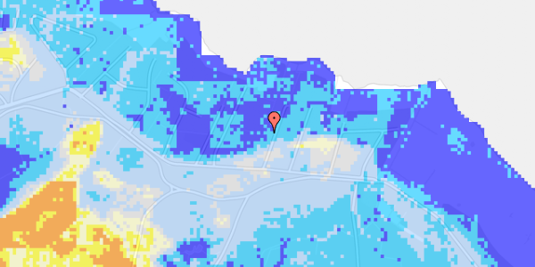 Ekstrem regn på Tornvig Olsens Vej 5