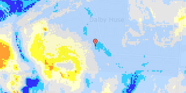 Ekstrem regn på Traneagervej 15