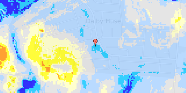 Ekstrem regn på Traneagervej 17