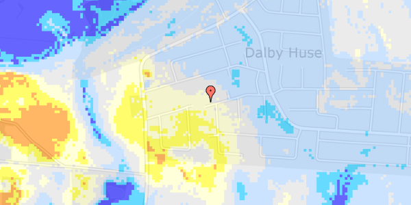 Ekstrem regn på Traneagervej 28