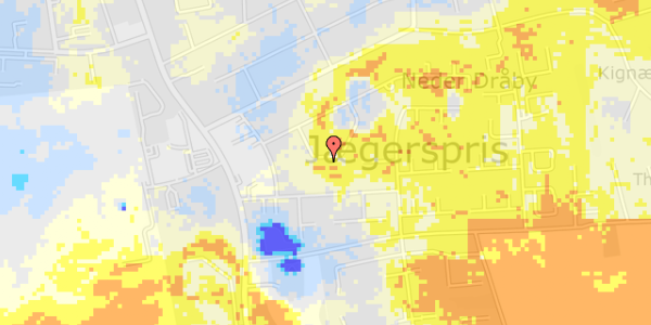 Ekstrem regn på Valnøddevej 16