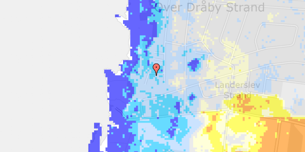 Ekstrem regn på Vinkelstien 1A