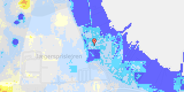 Ekstrem regn på Vængetvej 43