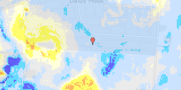 Ekstrem regn på Ydermosevej 2