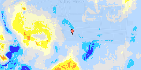 Ekstrem regn på Ydermosevej 4