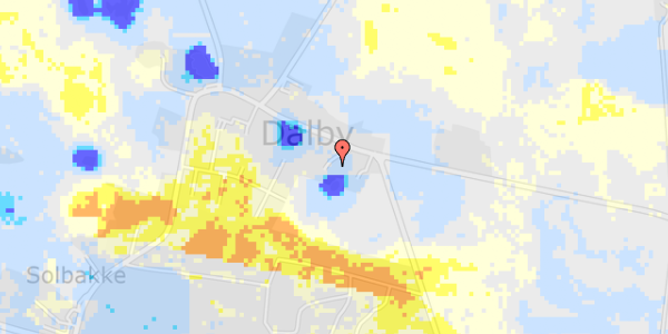 Ekstrem regn på Østergaardsvej 26