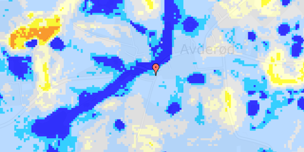 Ekstrem regn på Avderødvej 29