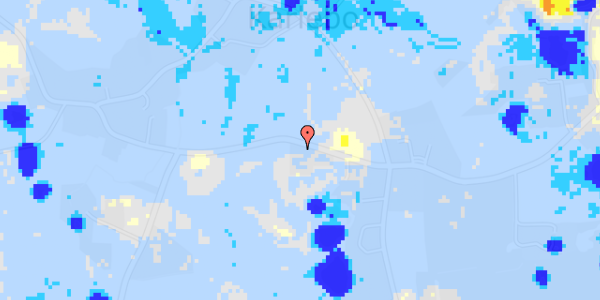 Ekstrem regn på Avderødvej 55