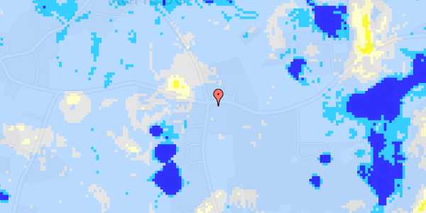 Ekstrem regn på Gunderødvej 56