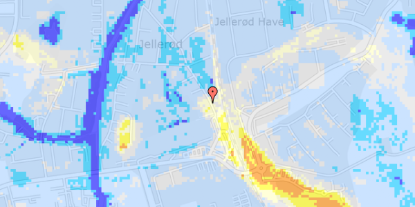 Ekstrem regn på Kokkedal Stationsvej 19