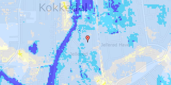 Ekstrem regn på Pilevang 10