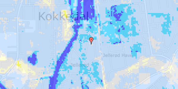 Ekstrem regn på Pilevang 24