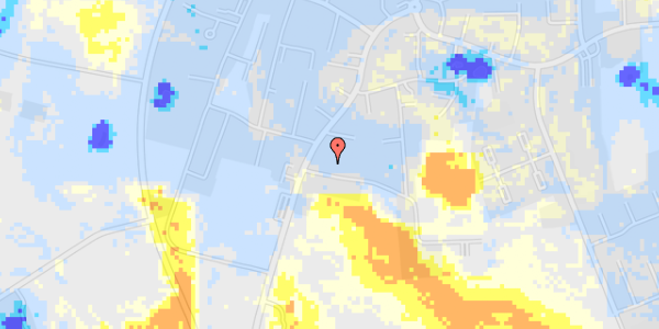 Ekstrem regn på Bakager 1A