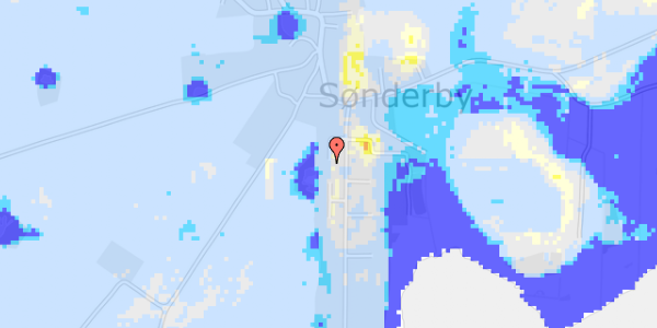 Ekstrem regn på Drosselvej 8