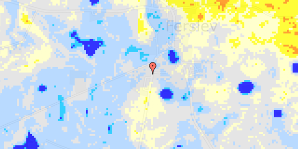 Ekstrem regn på Fagerholtvej 10