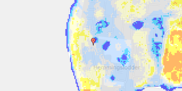 Ekstrem regn på Mejsevænget 86