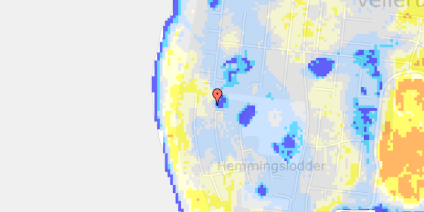 Ekstrem regn på Mejsevænget 87