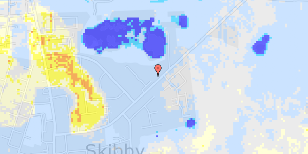 Ekstrem regn på Nordmandshusene 8