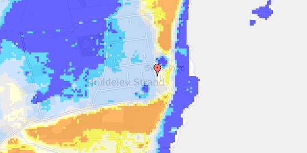 Ekstrem regn på Nikolajsensvej 27