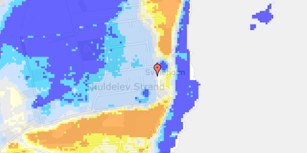 Ekstrem regn på Nikolajsensvej 31