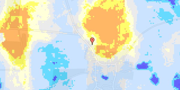 Ekstrem regn på Østergade 1