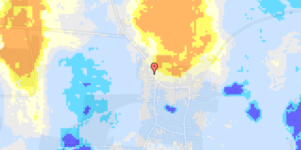 Ekstrem regn på Østergade 2B