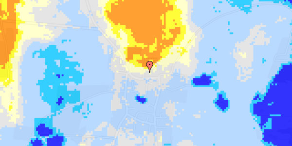 Ekstrem regn på Østergade 11