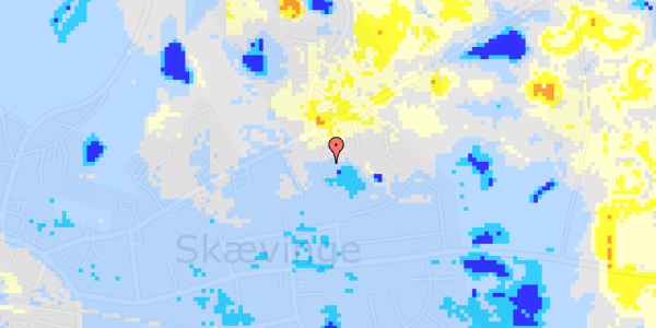 Ekstrem regn på Baunetoften 25