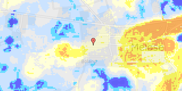 Ekstrem regn på Bolandsvej 14