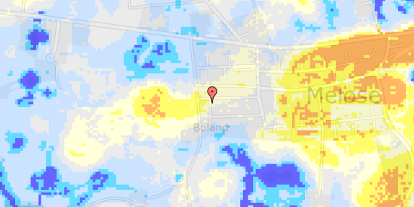 Ekstrem regn på Bolandsvej 20