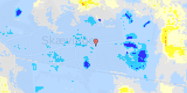 Ekstrem regn på Borupvej 46A