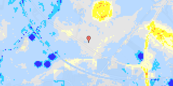 Ekstrem regn på Borupvej 77