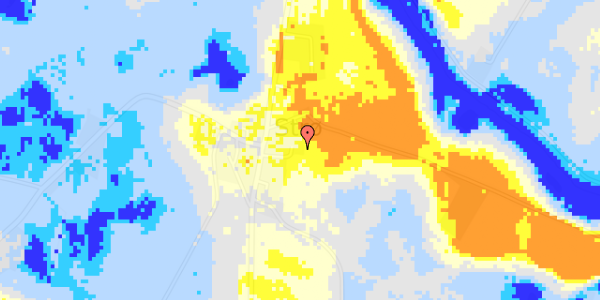 Ekstrem regn på Brydetoften 8