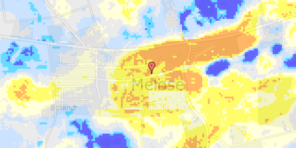 Ekstrem regn på Byvej 17