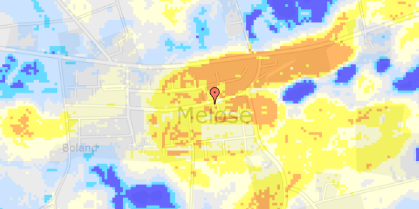 Ekstrem regn på Byvej 20