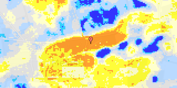 Ekstrem regn på Byvej 38