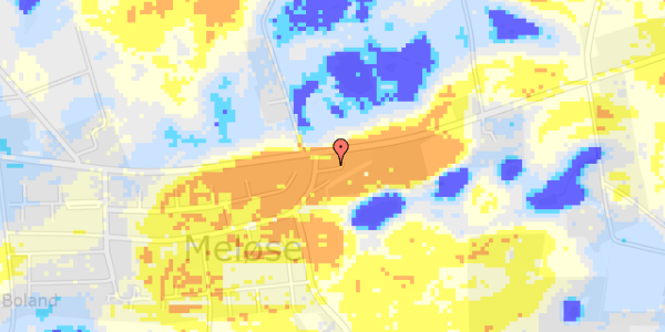 Ekstrem regn på Byvej 42