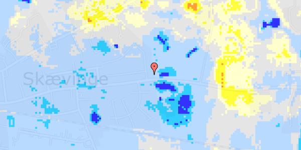 Ekstrem regn på Dyrelunden 2