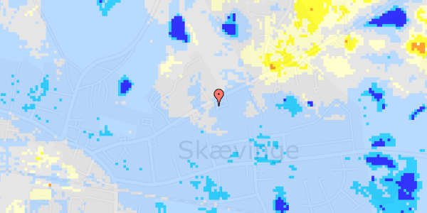 Ekstrem regn på Ny Harløsevej 22F