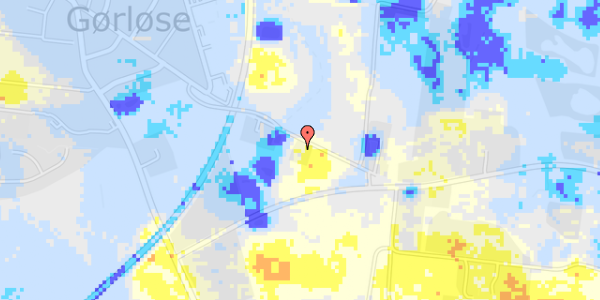 Ekstrem regn på Kurreholmvej 24