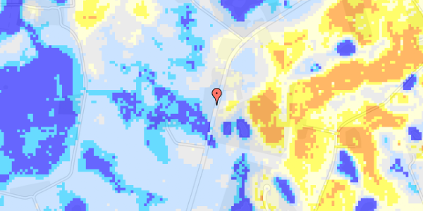 Ekstrem regn på Meløsevej 21