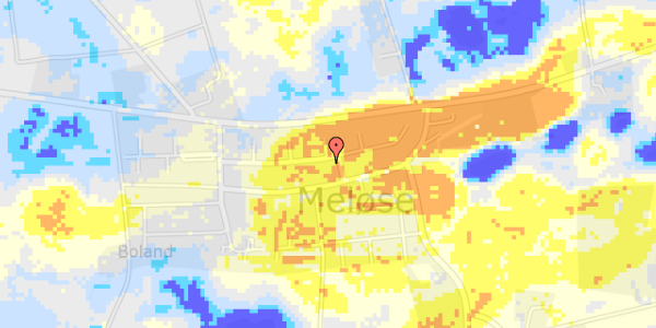 Ekstrem regn på Nyvej 20