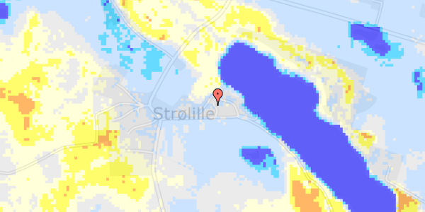 Ekstrem regn på Strølillevej 7A